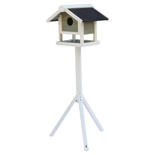 Nobby Vogelhaus Talva weiß-graubraun Nobby Vogelhaus Talva weiß-graubraun