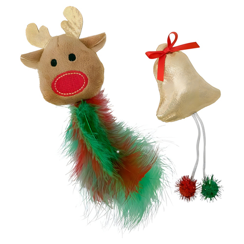 Nobby Xmas Elch und Glocke 2er Set