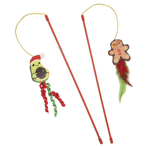Nobby Xmas Katzenangel 2 Figuren mit Catnip
