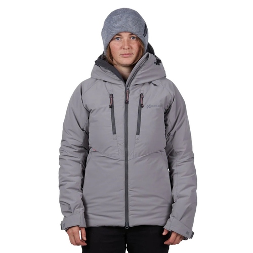 Non-stop dogwear Damen Jacke Trail Isolator+ Jacket grau, Größe: L