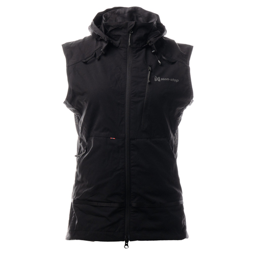 Non-stop dogwear Damen Weste Obedience Vest schwarz, Größe: XS