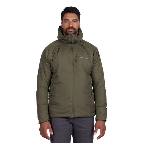 Non-stop dogwear Herren Ganzjahresjacke Trail Isolator Jacket 2.0 grün, Größe: S
