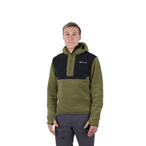 Non-stop dogwear Herren Hoodie HZ M grün, Größe: M