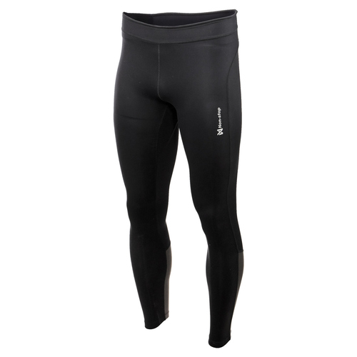 Non-stop dogwear Herren Laufhose CaniX Long Tights schwarz, Größe: M