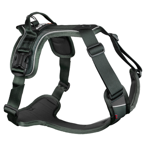 Non-stop dogwear Hundegeschirr Ramble Harness grün, Größe: L / Brustumfang: 72 - 110 cm