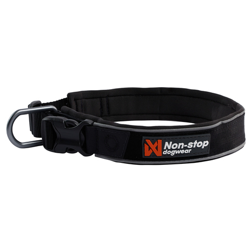 Non-stop dogwear Hundehalsband Roam Collar schwarz, Größe: XS