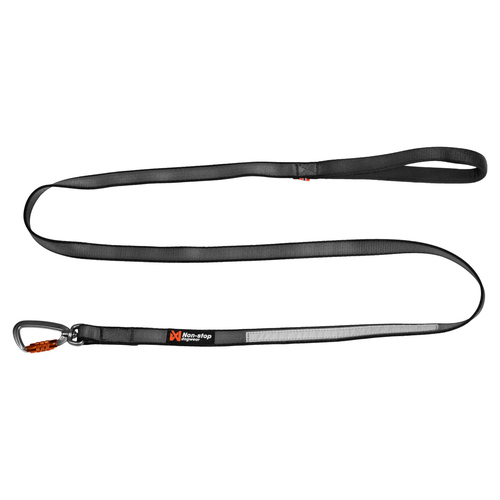 Non-stop dogwear Hundeleine Move Leash schwarz, Länge: 1,5 m