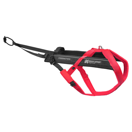 Non-stop dogwear Zuggeschirr Freemotion Harness 5.0 pink/grau