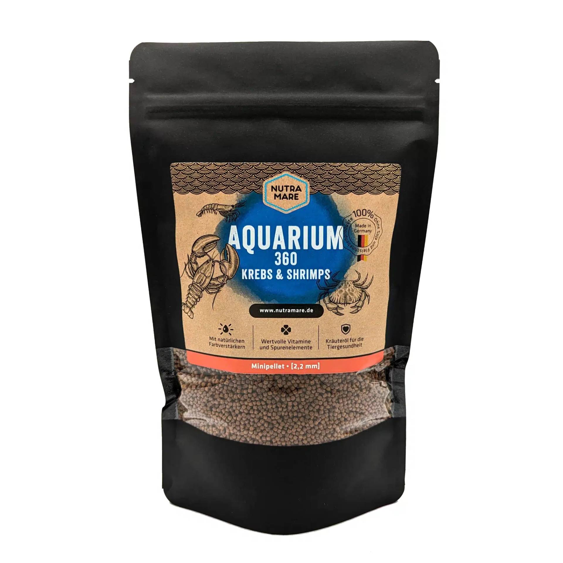 Nutramare Fischfutter Aquarium360 Krebs & Shrimps