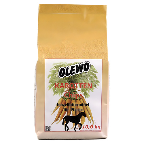 OLEWO Karotten-Chips für Pferde 10 kg