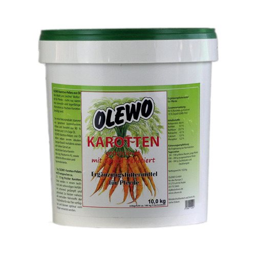 OLEWO Karotten-Pellets mit Öl 10 kg