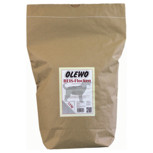OLEWO Reis-Flocken 7,5 kg für Nager