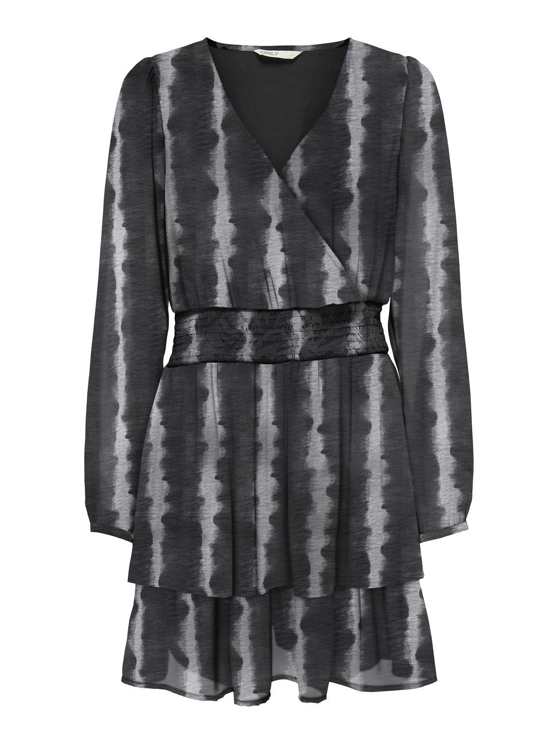 ONLSTAR LIFE L/S LOU LAYERED DRESS