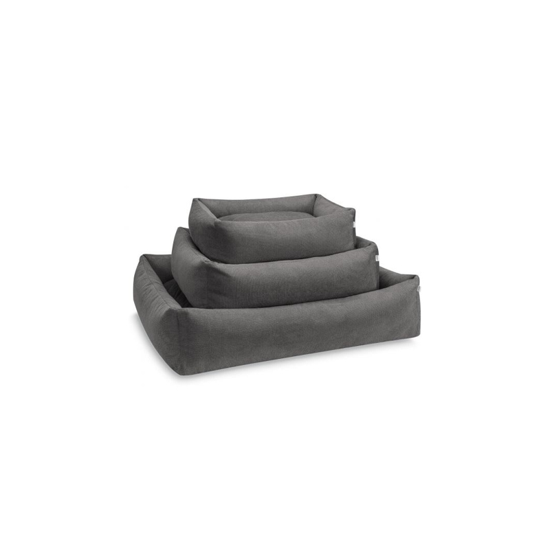 ORTHO Hundebett Tudor in Anthrazit L