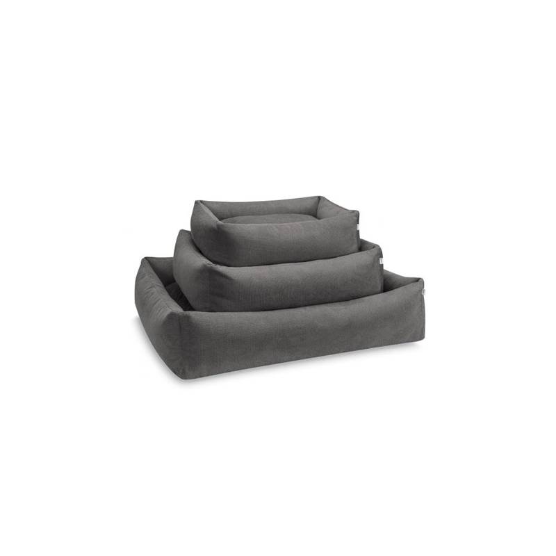 ORTHO Hundebett Tudor in Anthrazit L