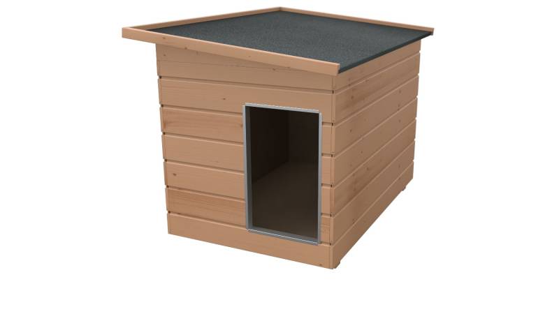Original SAUERLAND Holz-Hundehütte, braun imprägniert | Pultdach Allwetter | Ein... Original SAUERLAND Holz-Hundehütte, braun imprägniert | Pultdach Allwetter | Ein...