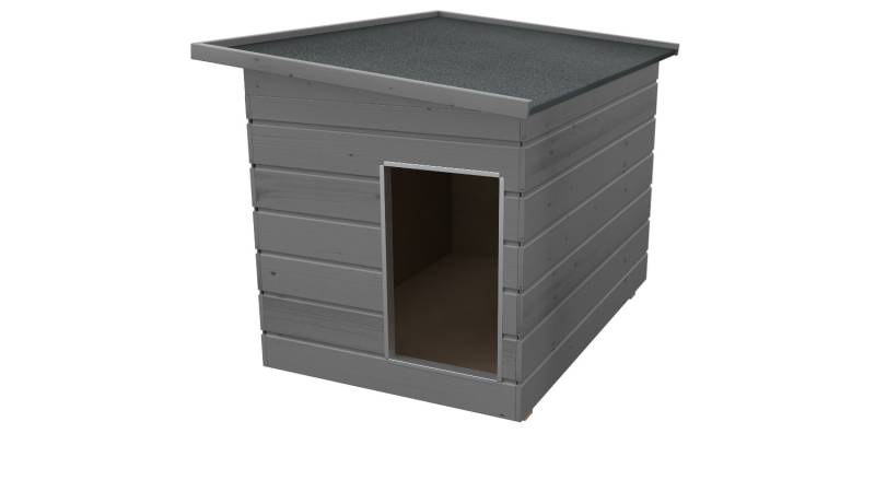 Original SAUERLAND Holz-Hundehütte, platingrau| Pultdach Allwetter | Eingang Sch... Original SAUERLAND Holz-Hundehütte, platingrau| Pultdach Allwetter | Eingang Sch...