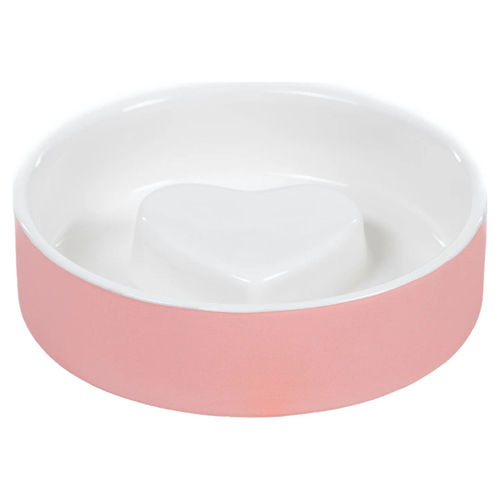 PAIKKA Anti-Schlingnapf "Slow Feed Bowl" pink, Größe: M