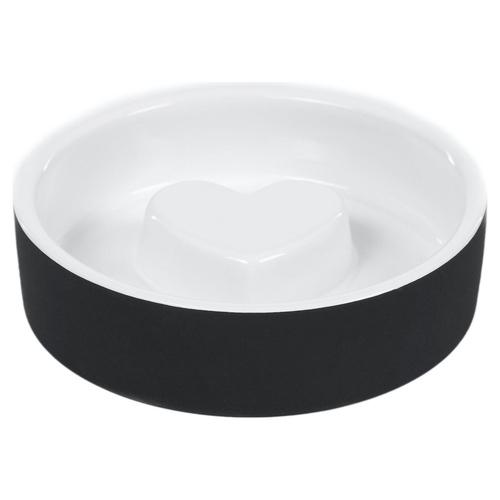 PAIKKA Anti-Schlingnapf "Slow Feed Bowl" schwarz, Größe: M