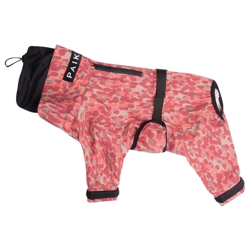 PAIKKA Hunde Regen Overall "Rain Suit" red, Rückenlänge: 80 cm PAIKKA Hunde Regen Overall "Rain Suit" red, Rückenlänge: 80 cm