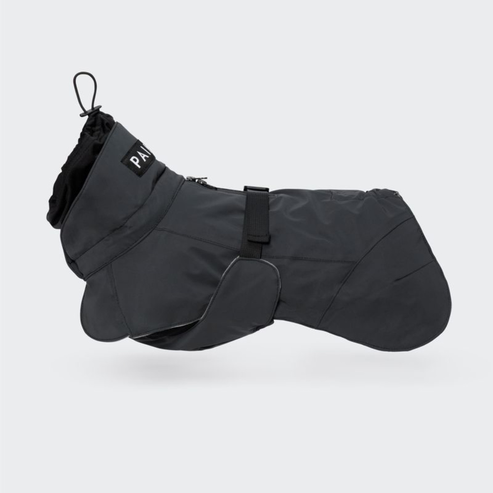 PAIKKA Hunde Winter-Jacke grau/dark, Rückenlänge: 40 cm