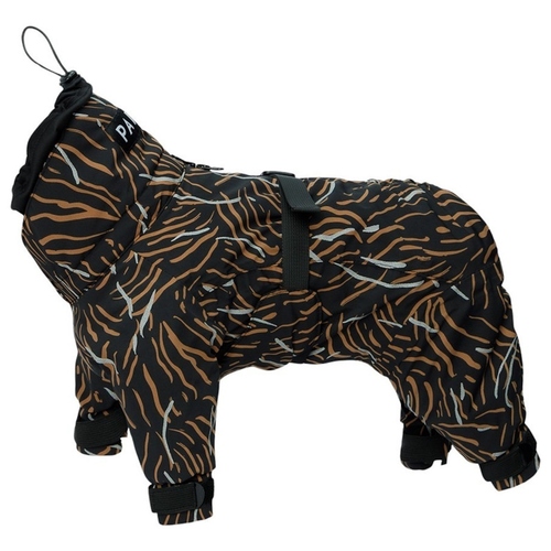 PAIKKA Hunde Winter Overall "Winter Suit" coal, Rückenlänge: 80 cm