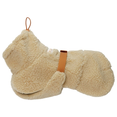 PAIKKA Hundepullover "Sherpa Shirt" taupe, Rückenlänge: 50 cm