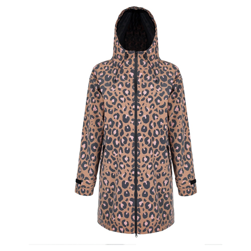 PAIKKA Regenmantel für Zweibeiner reflektierend Damen "Human Visibility Raincoat" leo