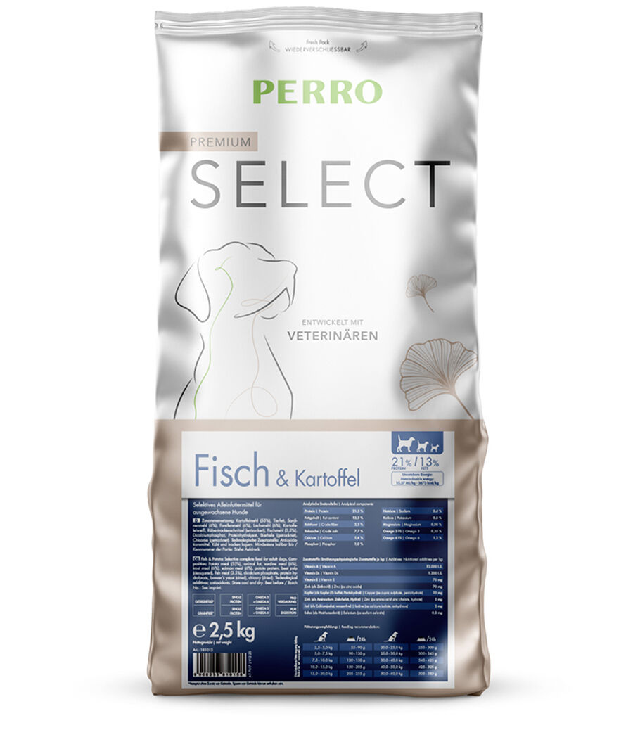 PERRO Select Grainfree Fisch & Kartoffel