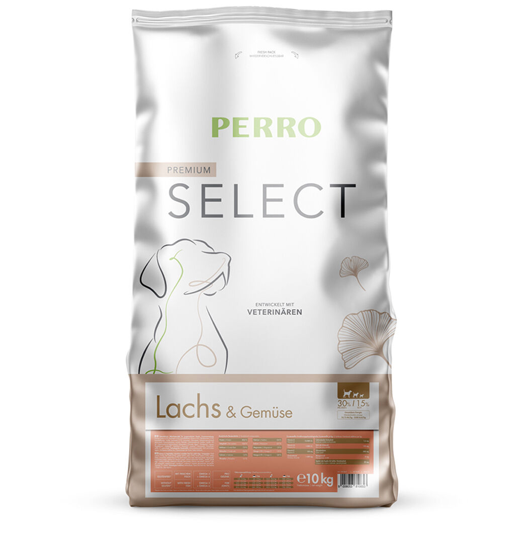 PERRO Select Grainfree Lachs & Gemüse