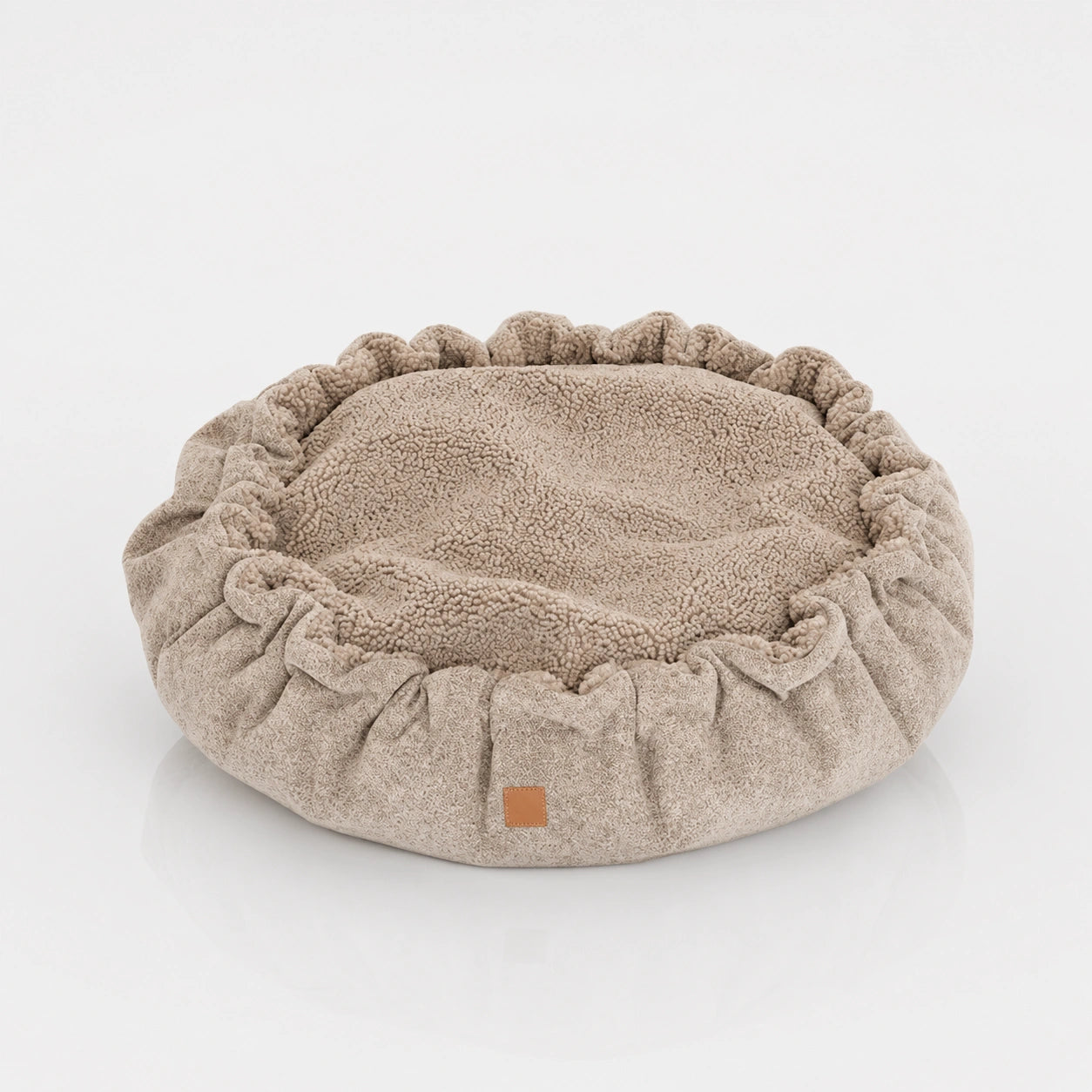 PET & Co. Alfi Luxury Hundebett Taupe | Orthopädisch & Waschbar | PET & Co.