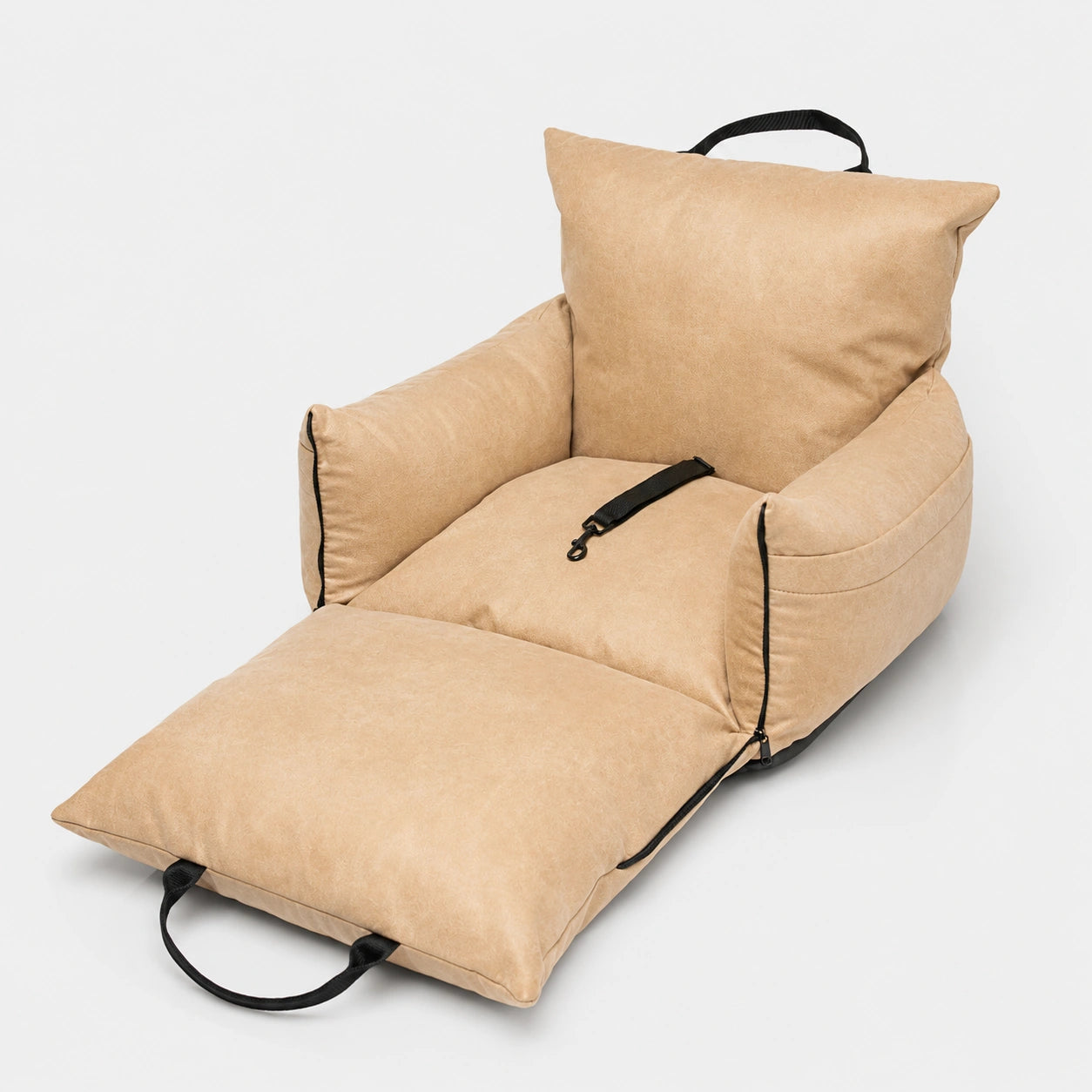 PET & Co. Carlo Luxury Hundeautositz | Sicher, Orthopädisch & Als Hundebett geeignet | PET & Co.