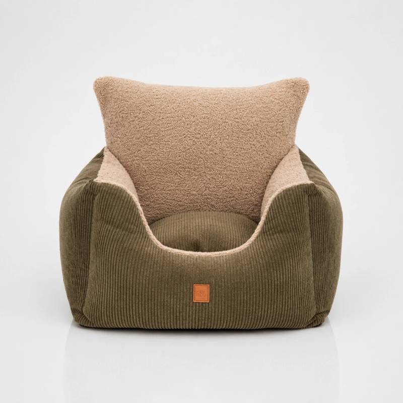 PET & Co. Harry Luxury Hundeautositz Khaki | Sicher, Orthopädisch & Einfach zu befestigen | PET & Co. PET & Co. Harry Luxury Hundeautositz Khaki | Sicher, Orthopädisch & Einfach zu befestigen | PET & Co.