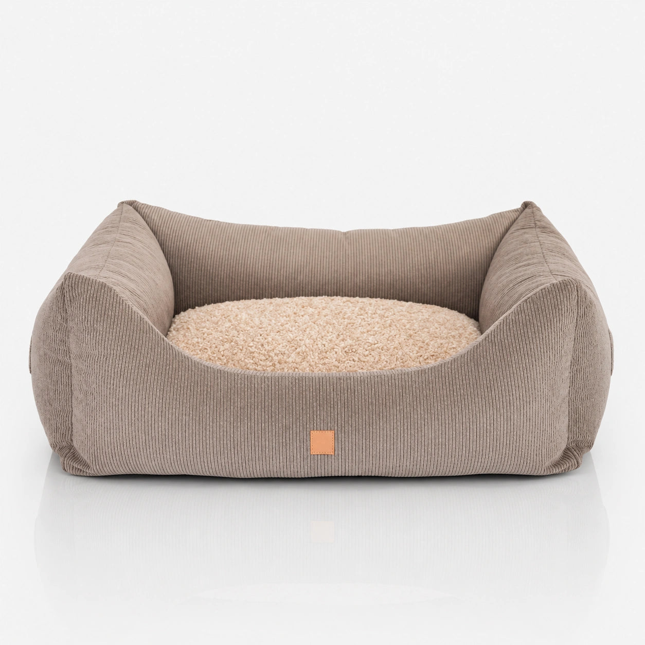 PET & Co. Kingston Luxury Hundebett Braun L | Orthopädisch & Waschbar | PET & Co.