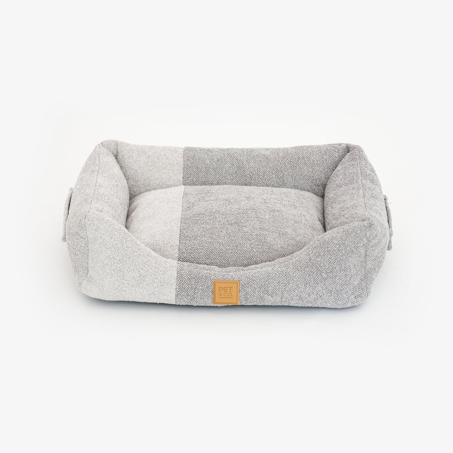 PET & Co. Kingston Luxury Hundebett Grau M | Orthopädisch & Waschbar | PET & Co.