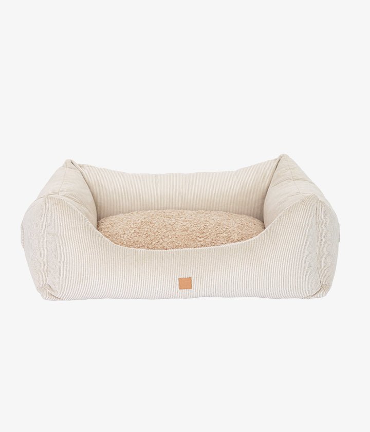 PET & Co. Kingston Luxury Hundebett Sand | Orthopädisch & Waschbar | PET & Co.