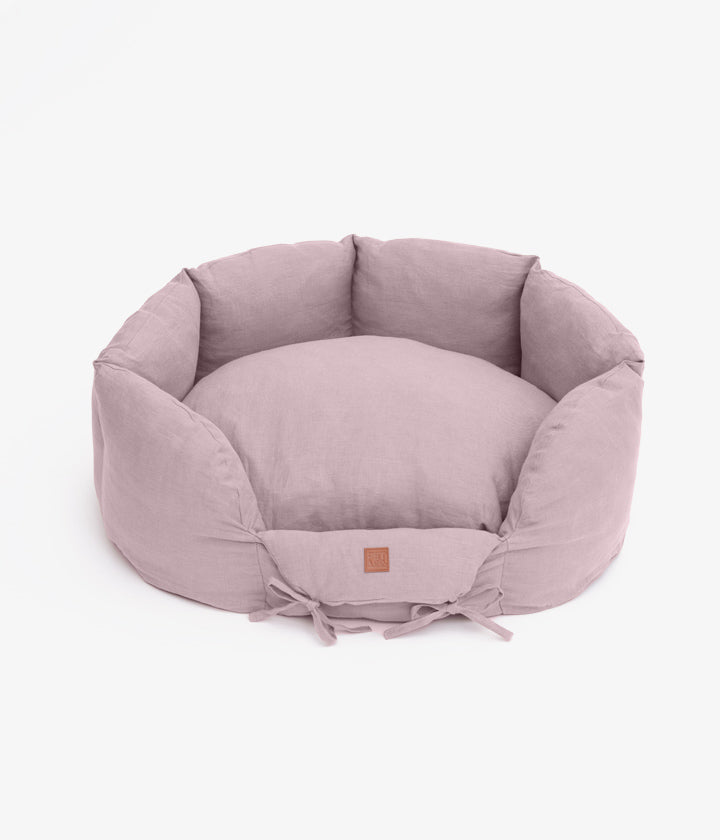 PET & Co. Ronny Luxury Hundebett Altrosa S | Orthopädisch & Waschbar | PET & Co.