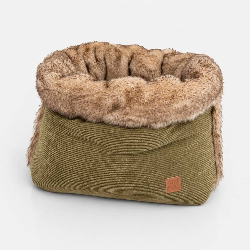 PET & Co. Snuggle Luxury Kuschelsack Khaki M | Kuschelig & Waschbar | PET & Co. PET & Co. Snuggle Luxury Kuschelsack Khaki M | Kuschelig & Waschbar | PET & Co.