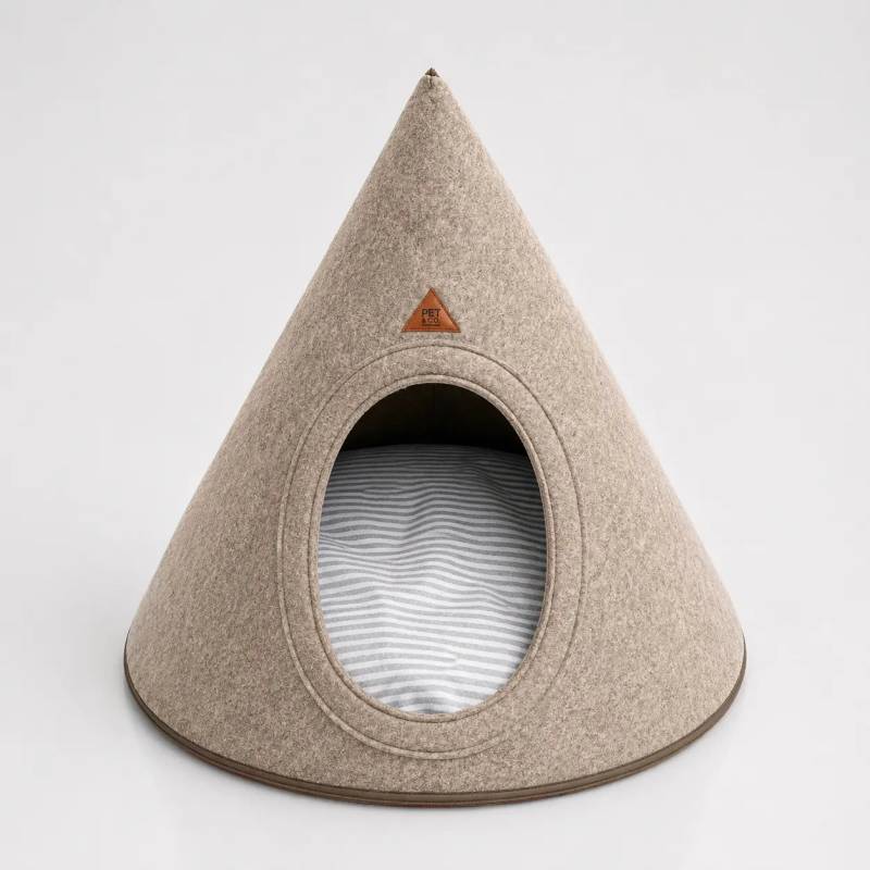 PET & Co. Tonto Luxury Hundetipi Beige M | Orthopädisch & Waschbar | PET & Co.