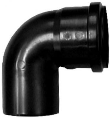 PP- Bogen 90° (110 mm) einseitig steckbar