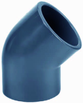PVC-Winkel 45° Ø 16