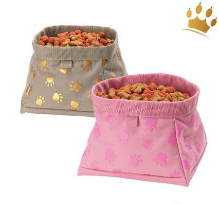 Pawprint Travel Bowls