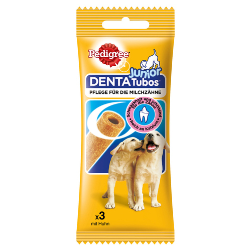 Pedigree TUBOS™ Junior mit Huhn 18 x 3 Stück