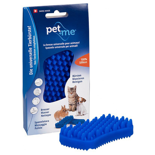 Pet+Me Bürste blau für Nager