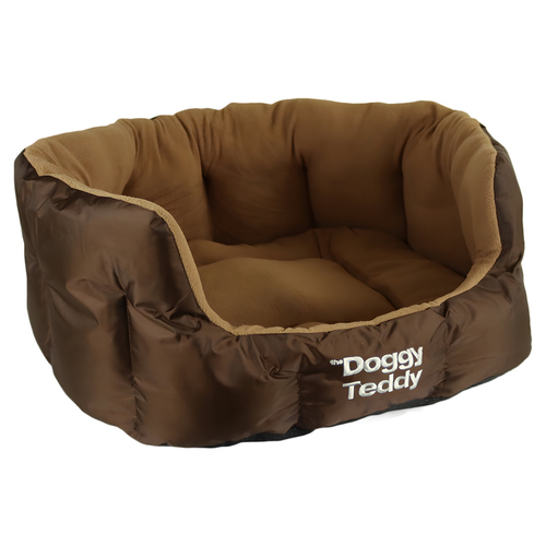 Pet-Joy Products Hundekorb Doggy Teddy X-Treme Brown, Größe: XL