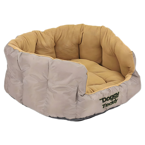 Pet-Joy Products Hundekorb Doggy Teddy X-Treme Fossil, Größe: L