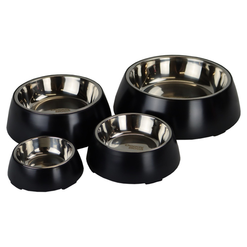Pet-Joy Products Hundenapf DoggyBowl Metallic Black, Größe: S Pet-Joy Products Hundenapf DoggyBowl Metallic Black, Größe: S