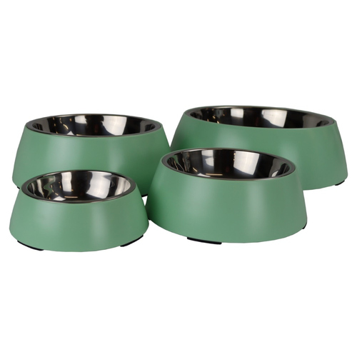 Pet-Joy Products Hundenapf DoggyBowl Metallic Green, Größe: M