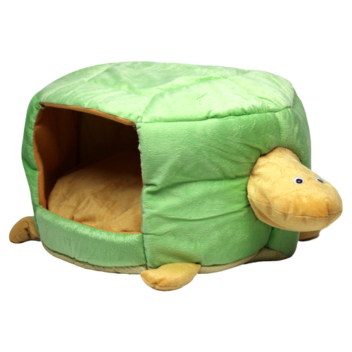 Pettimania Katzenbett Schildkröte grün, Größe: S