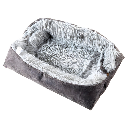 Pettimania Katzenbett grau